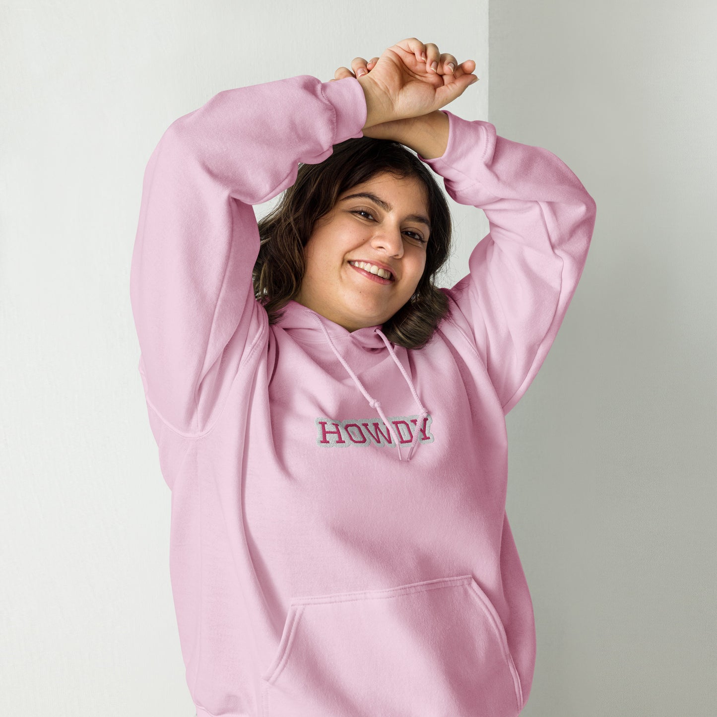 Howdy Embroidered Hoodie