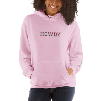 Howdy Embroidered Hoodie